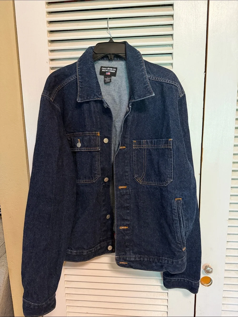 Polo by Ralph Lauren Dark Blue Denim Shirt Jacket